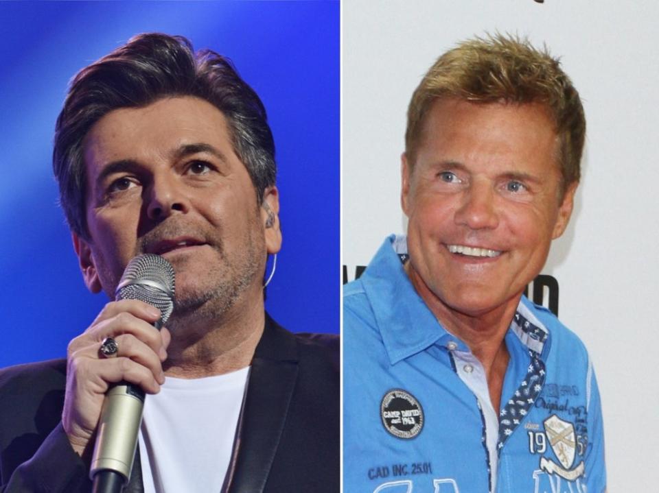 Thomas Anders und Dieter Bohlen haben sich schon häufig gestritten. Jetzt folgt die nächste Runde. (Bild: Review News/Shutterstock.com / 2012 vipflash/Shutterstock.com)