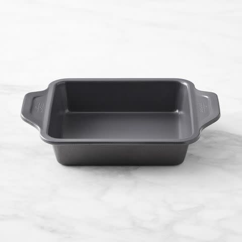 Silicone Square Brownie Cake Baking Pan With Metal Reinforced