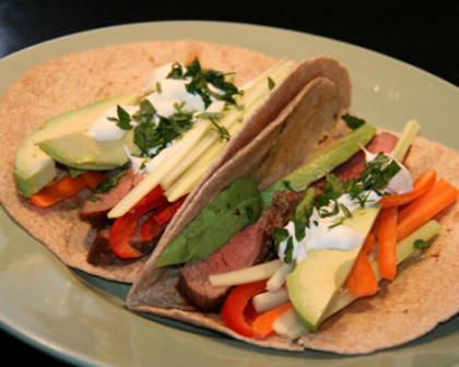 Flank Steak Tacos