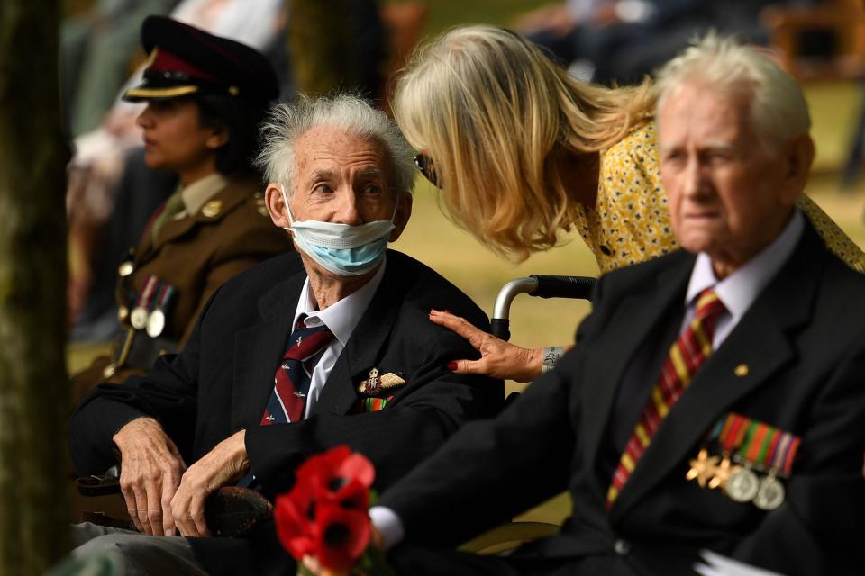 Veterans at the service (REUTERS)