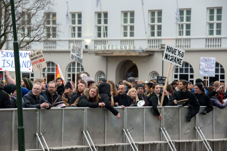 The Panama Papers implicated several senior Icelandic politicians over offshore accounts, sparking protests outside parliament