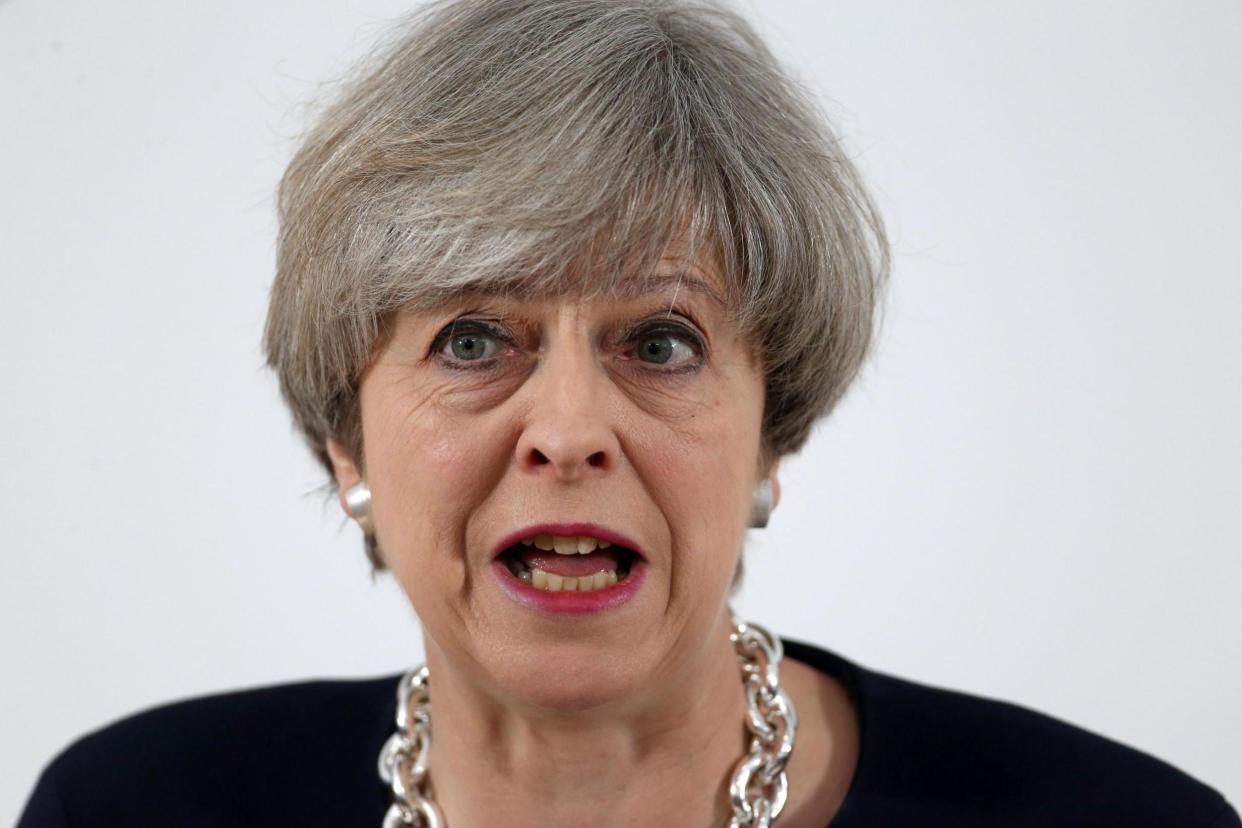 Prime Minister Theresa May used her Easter message to promote unity: PA