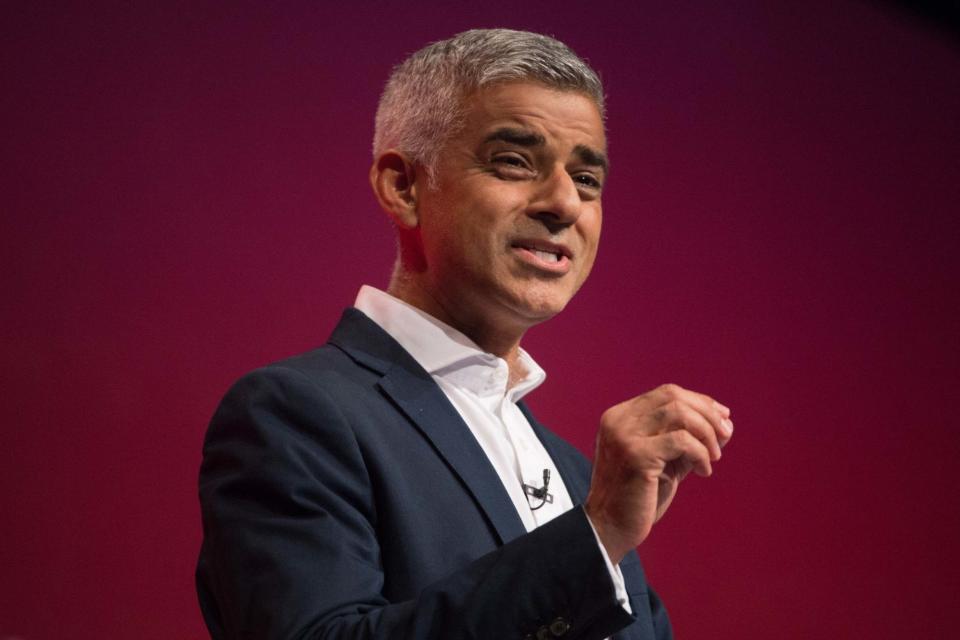 London Mayor Sadiq Khan increased the C-charge to £15 and extended the hours of operation as part of a funding package for loss-making TfL (PA)