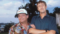 <p>The two-part 1991 Christmas special ‘Miami Twice’ ended up being edited into a double-episode movie that’s utterly baffling – the second half was shot entirely on film without a laugh track or the usual opening credits. Those were added for the filmic version – the result is an odd curio.</p>