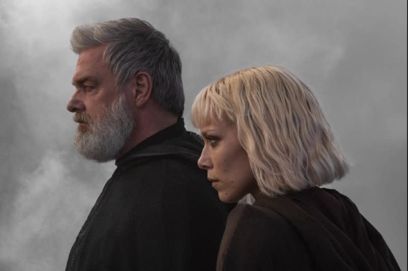 The late Ray Stevenson and Ivanna Sakhno star in "Ahsoka." Photo courtesy of Lucastfilm Ltd. and TM