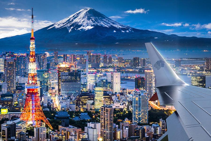 Aeroméxico reanuda vuelo directo México - Japón