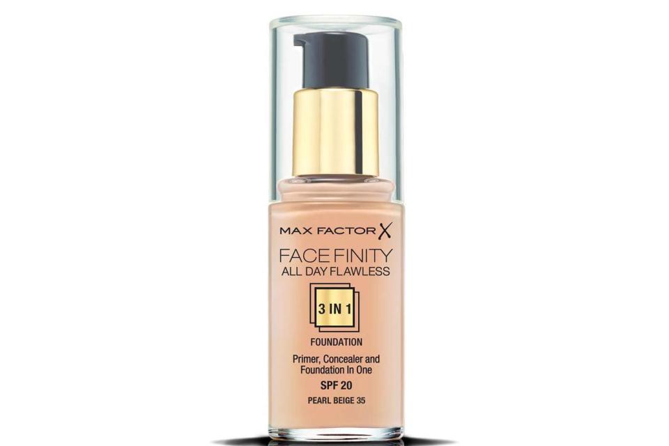 Max Factor Facefinity 3-in-1 All Day Flawless Foundation, SPF 20, 35 Pearl Beige