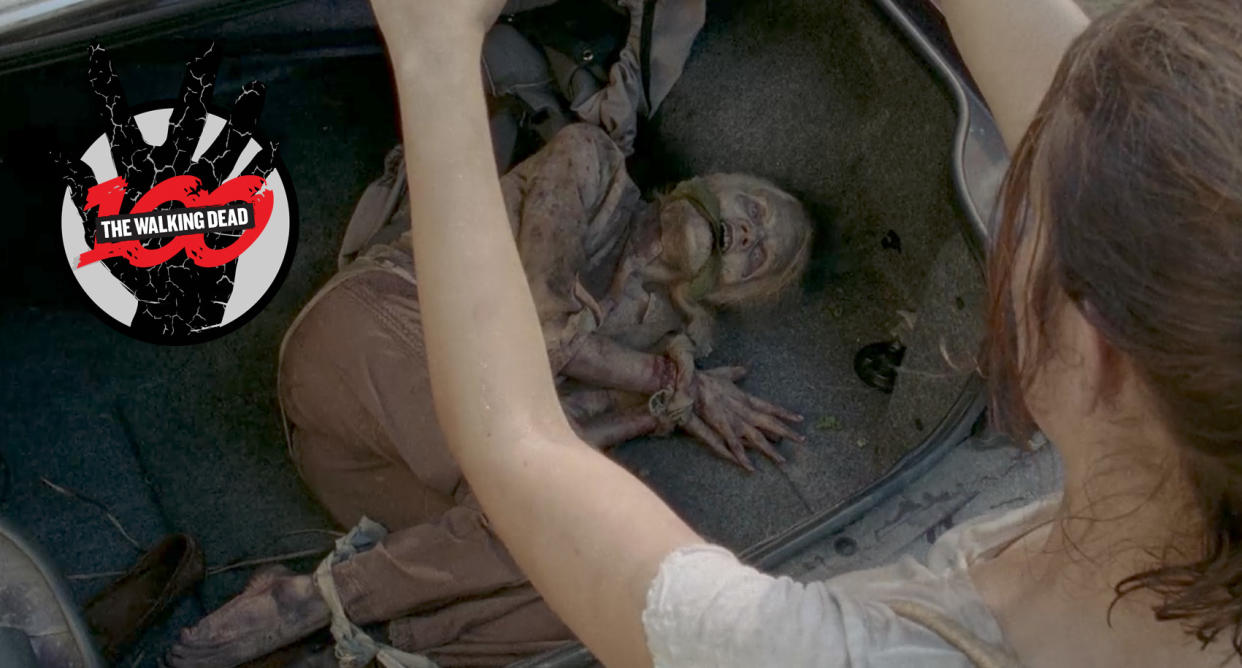 Katie Lumpkin in<em> The Walking Dead.</em> (Photo: AMC)
