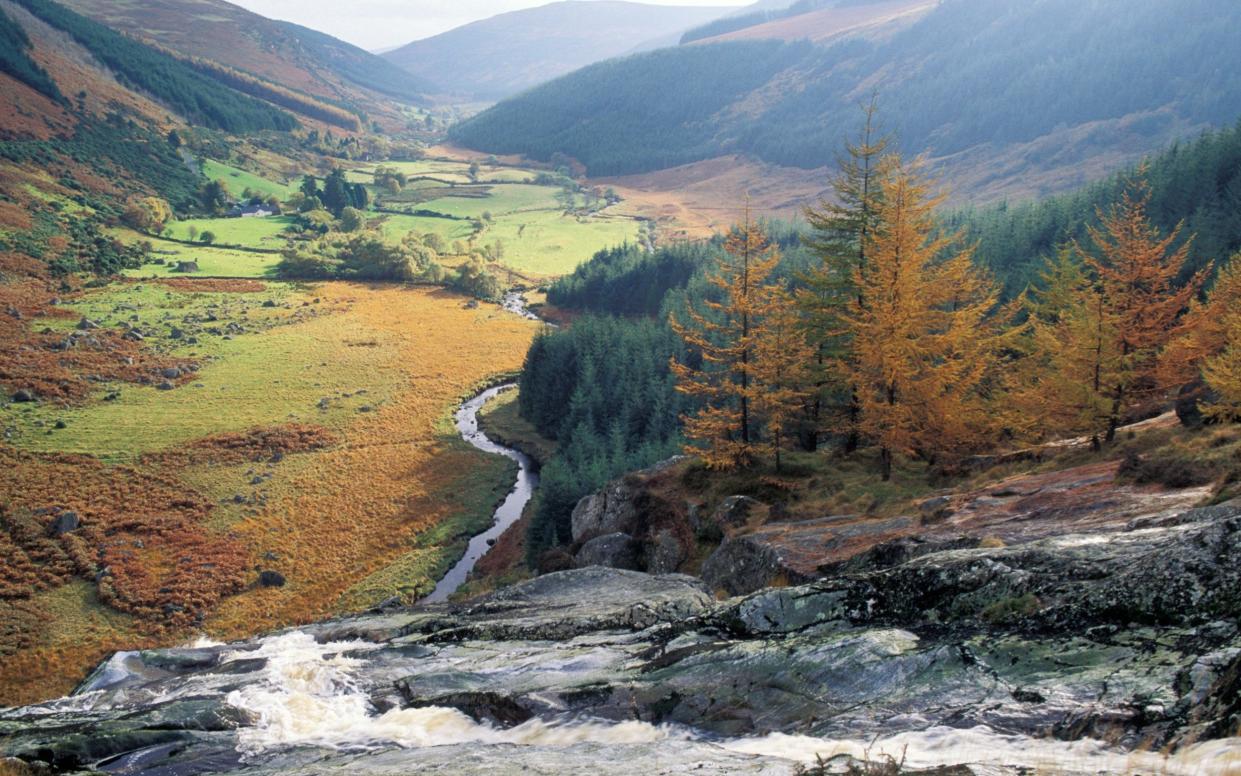 Powerscourt Waterfall in Co Wicklow