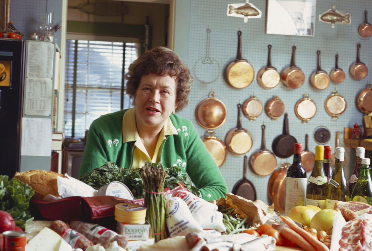Julia Child Hans Namuth/Photo Researchers History/Getty Images