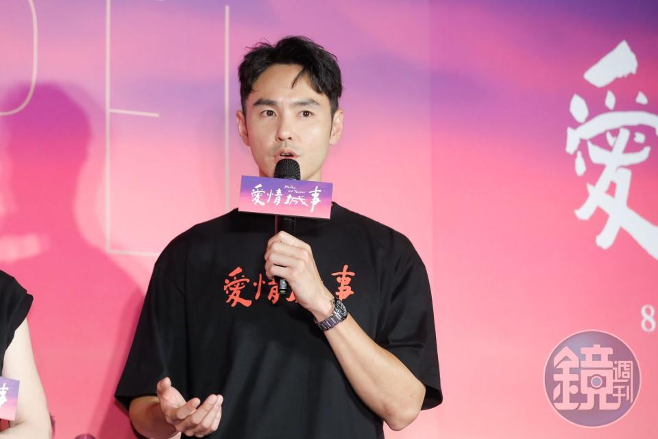 阮經天大讚李心潔不像新手導演，片中場地布置氛圍也很能幫助演員入戲。