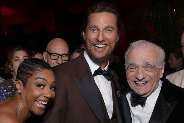 <p>Stefanie Keenan/VF24/WireImage for Vanity Fair </p> Tiffany Haddish, Matthew McConaughey and Martin Scorsese