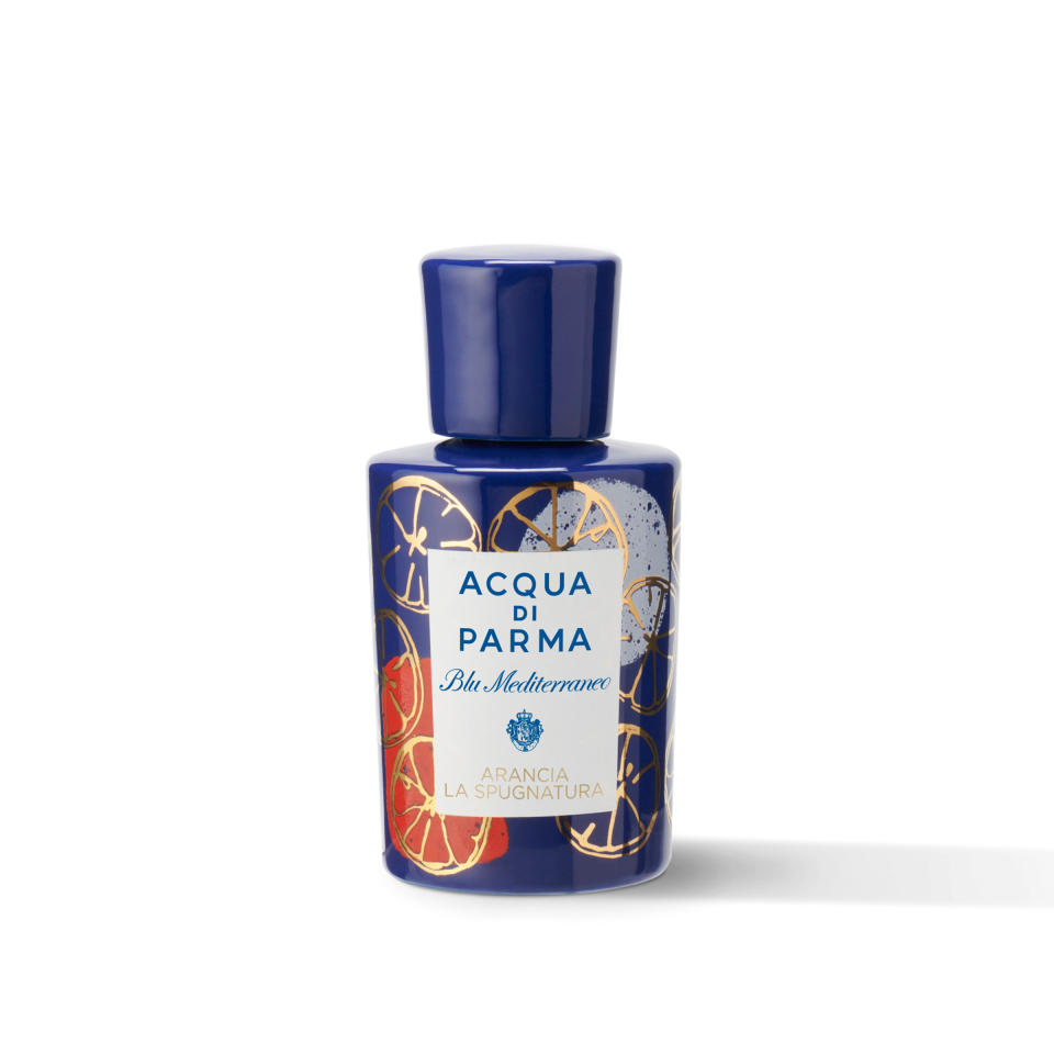 The new limited-edition fragrance Arancia La Spugnatura by Acqua di Parma.