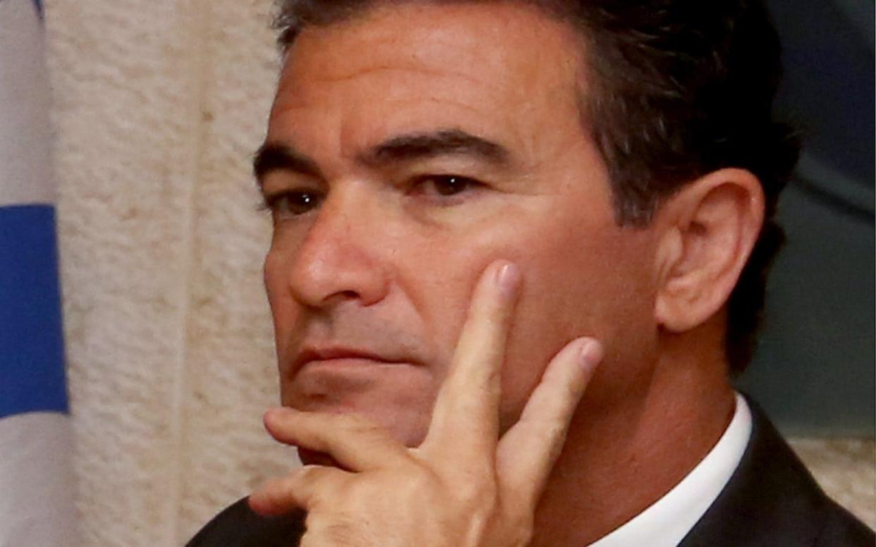 File image of the current director of Mossad, whose identity is public knowledge, Yossi Cohen - AFP