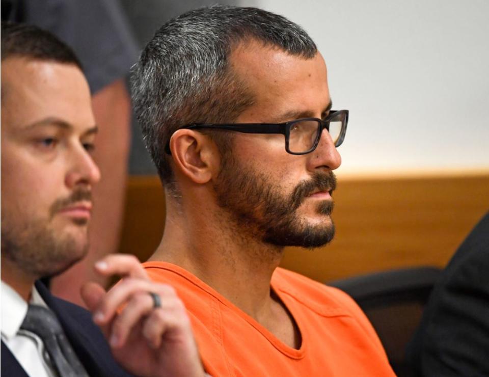 Chris Watts in court