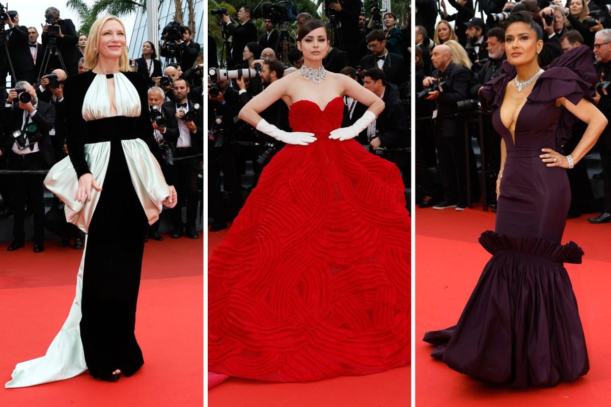 El Old Hollywood invade Cannes: Los vestidos más espectaculares de la alfombra  roja