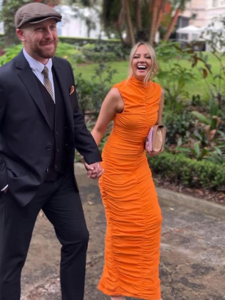 Supplied Editorial Guests arrive fo Kyle Sandilands and Tegan Kynaston's wedding, 29\n April, 2023. Picture: instagram - https://www.instagram.com/kiis1065/?igshid=YmMyMTA2M2Y%3D