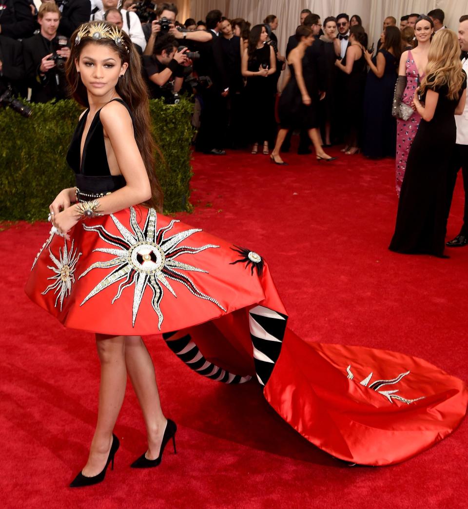 Zendaya attends the Met gala on May 4  in New York City.