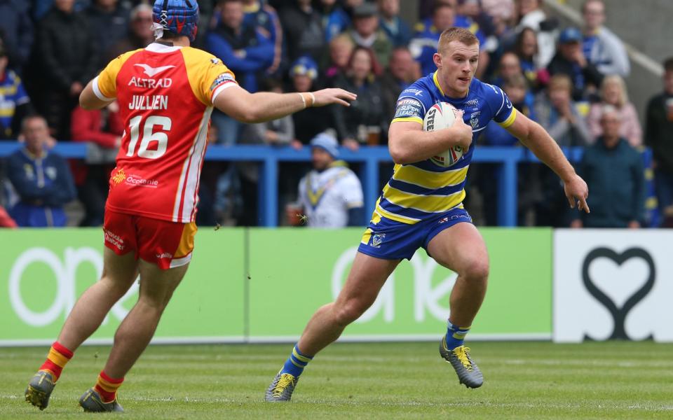 Warrington Wolves' Jack Hughes  - GETTY IMAGES