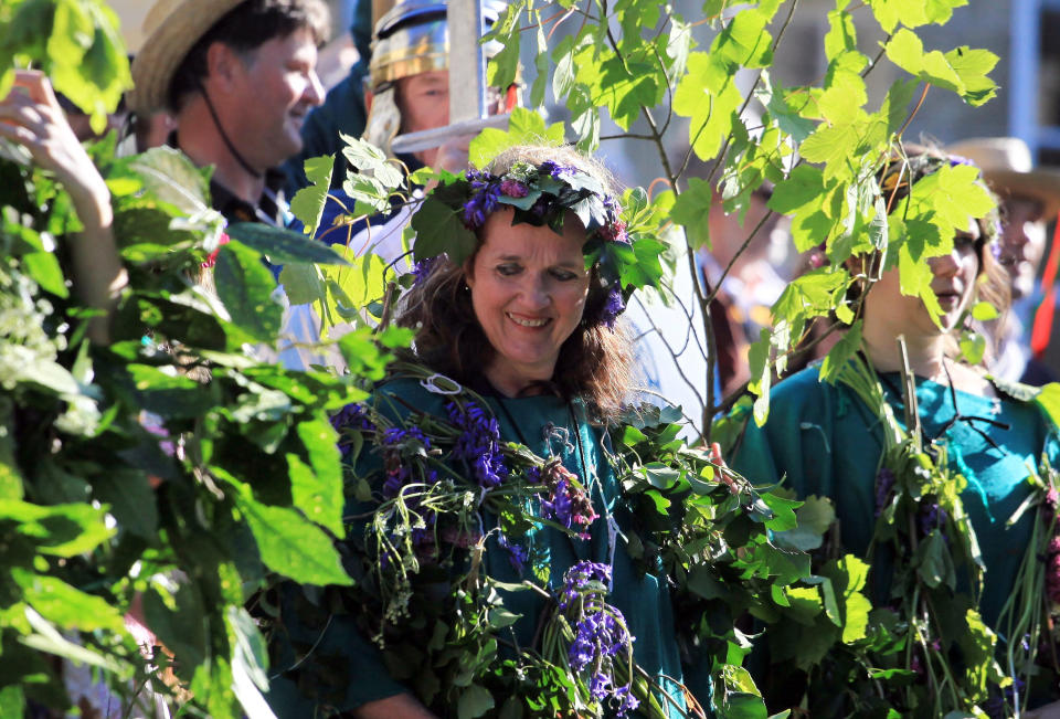 Flora Day Celebrations Take Place In Helston