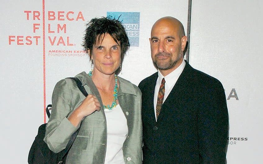 At a premiere with his late wife, Kate, in 2005 -  WireImage