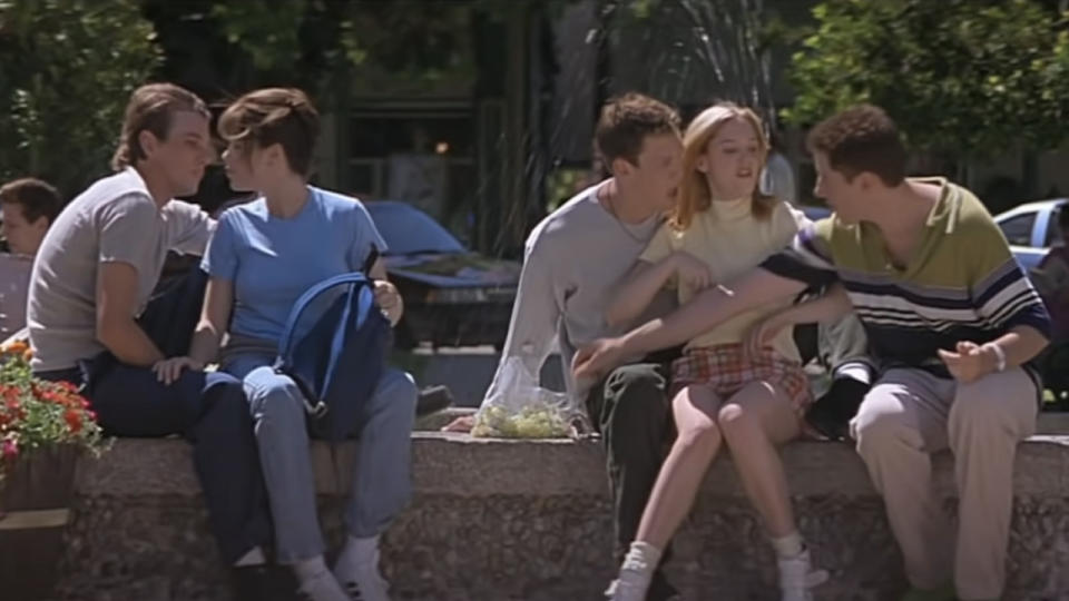 The cast of 1996's Scream