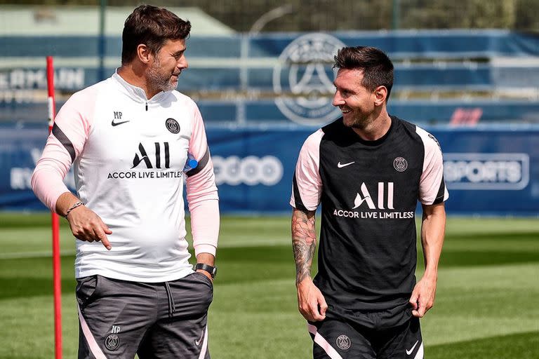 Mauricio Pochettino se mostró entusiasmado con la posibilidad de que Lionel Messi esté recuperado de su lesión el domingo y pueda contar con él para el partido del martes próximo frente a Manchester City, por la Champions League.