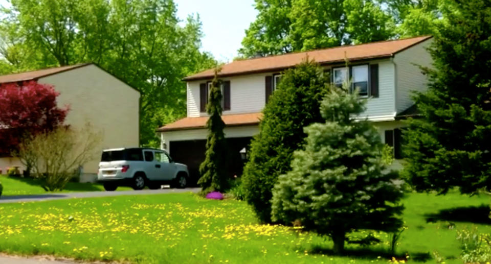 The New York home where <span>Christina and Mark Rotondo can’t get rid of their son.</span> Source: CBS