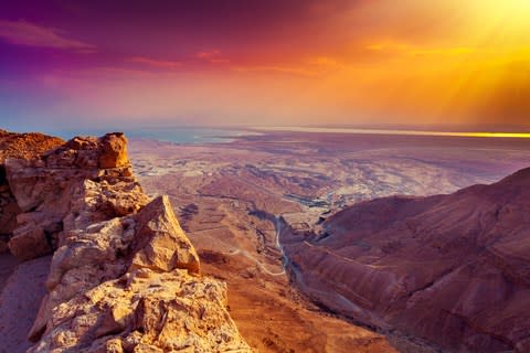 Sunrise at Masada - Credit: GETTY