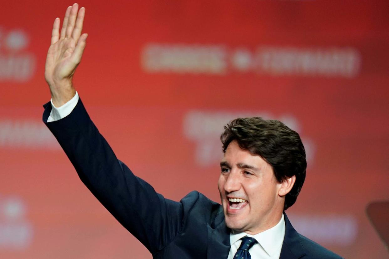 Liberal leader and Canadian Prime Minister Justin Trudeau: REUTERS