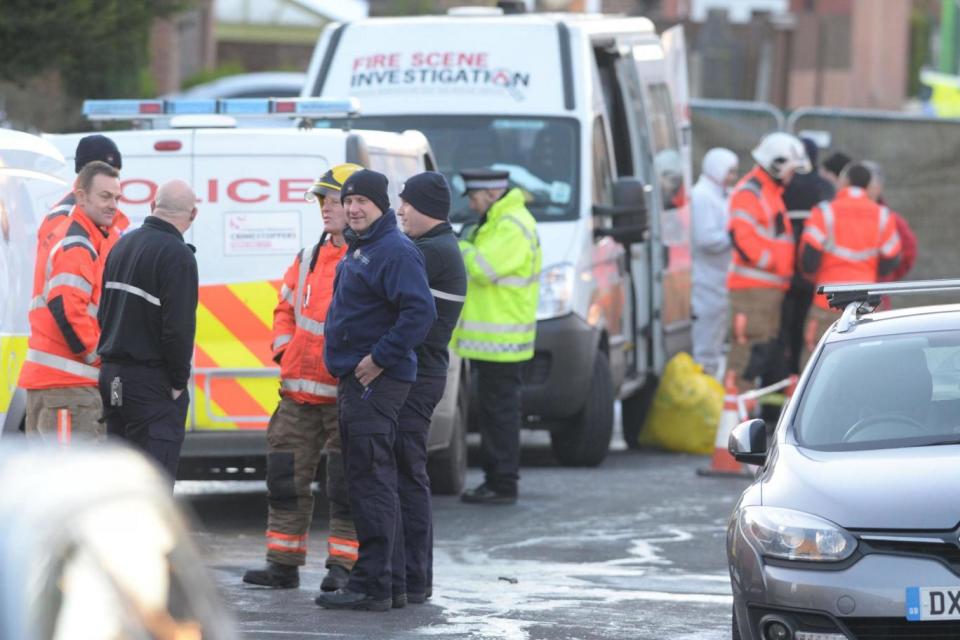 Two 16-year-old boys managed to escape the scene before fire crews arrived (PA Wire/PA Images)