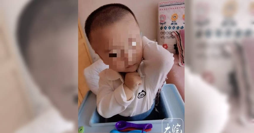 2024年1月，中國江蘇徐州一名發育遲緩的3歲男童歡歡（化名），被無業遊民的生父親手殺害。（圖／翻攝大皖新聞）