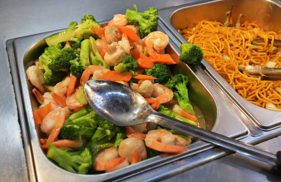 The seafood boil is among the customer favorites at newly opened  Chow's Country Buffet, 4250 Southside Blvd. on Jacksonville's Southside. The combination Southern comfort food and Asian buffet is the first of its kind in Jacksonville.