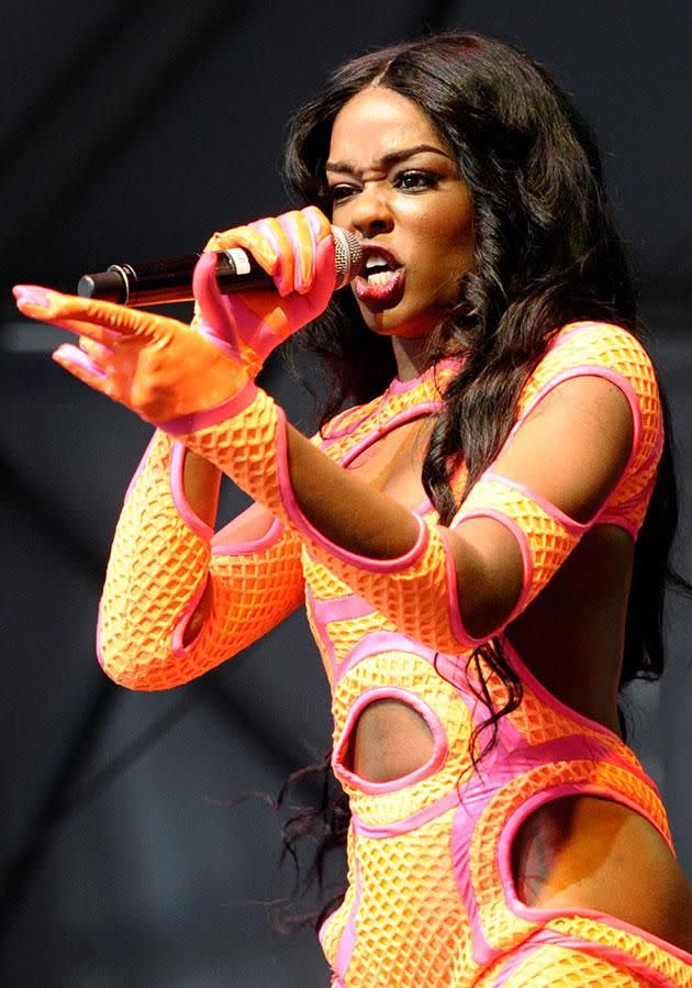 Azealia reportedly lost the plot at Rusty's party. Source: Getty