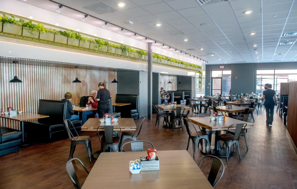 The new Childers Eatery in East Peoria features a large dining area with plenty of booth and table space.