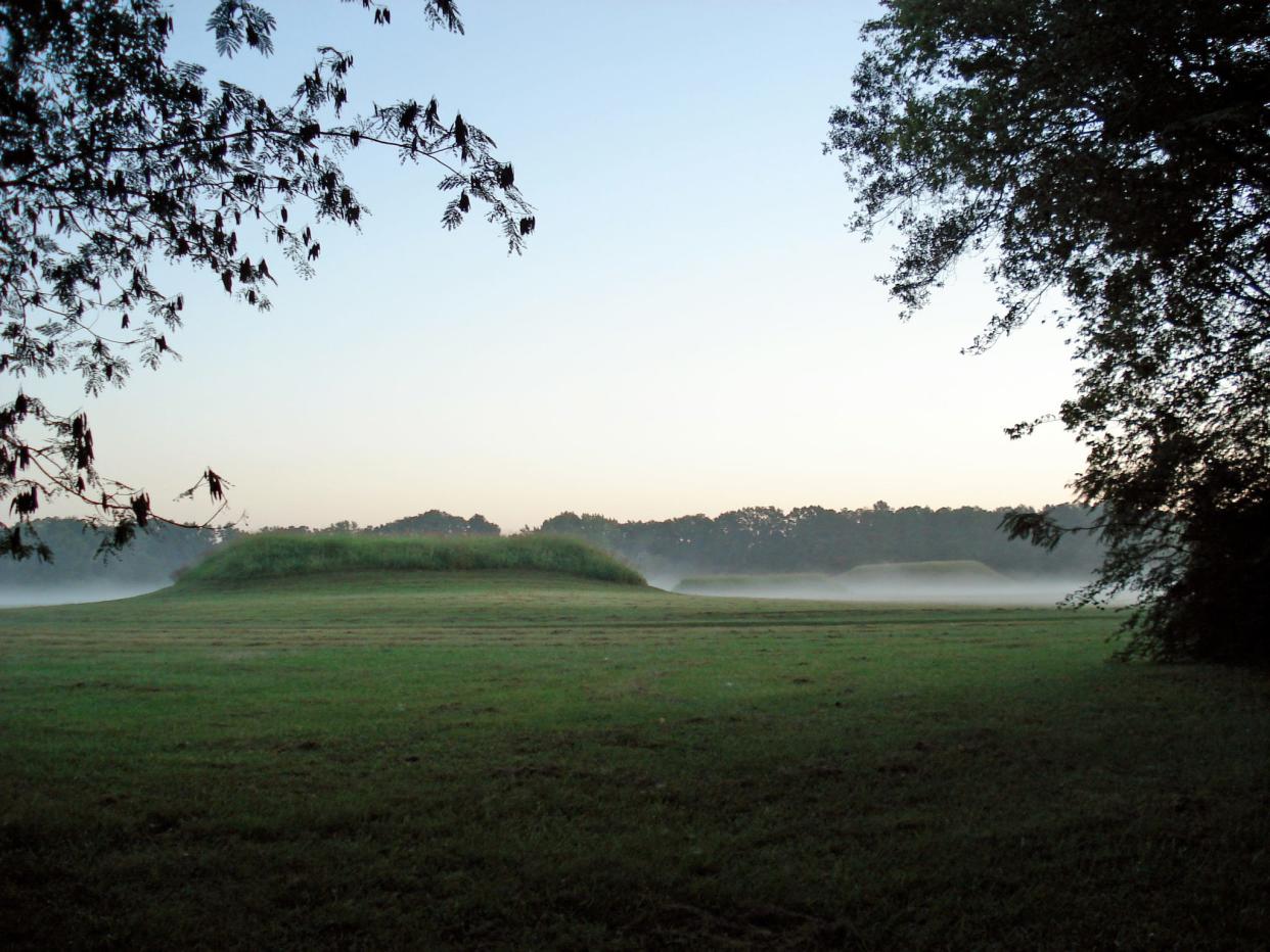 Moundville is a site in Alabama that many tribes, including the Chickasaw, Choctaw, Muscogee and Seminole, trace their heritage.