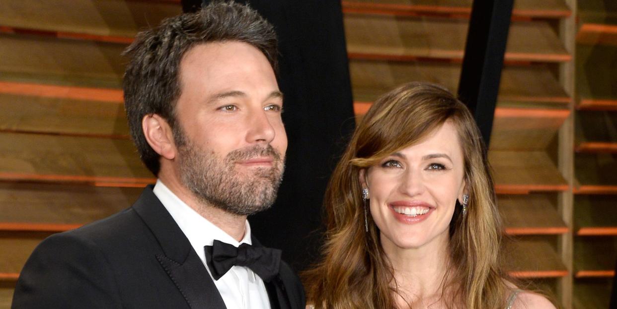 west hollywood, ca march 02 actors ben affleck l and jennifer garner attend the 2014 vanity fair oscar party hosted by graydon carter on march 2, 2014 in west hollywood, california photo by pascal le segretaingetty images