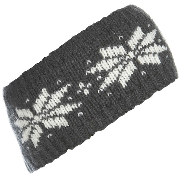 Snow style: This fair isle headband will keep your ears warm without messing up your hair