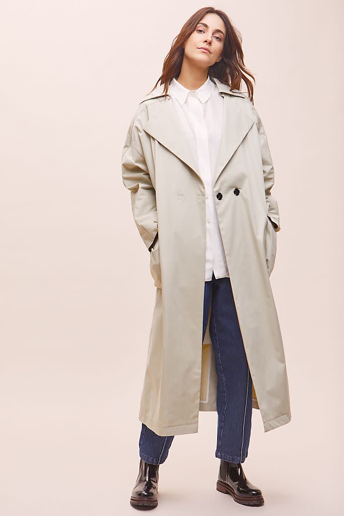 Tela Linda Trench Coat (Anthropologie)