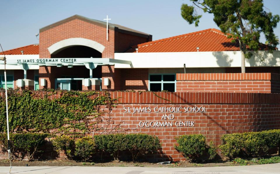 St. James Catholic School, in Torrance, California, where Sister Mary Margaret Kreuper was in charge for 30 years.