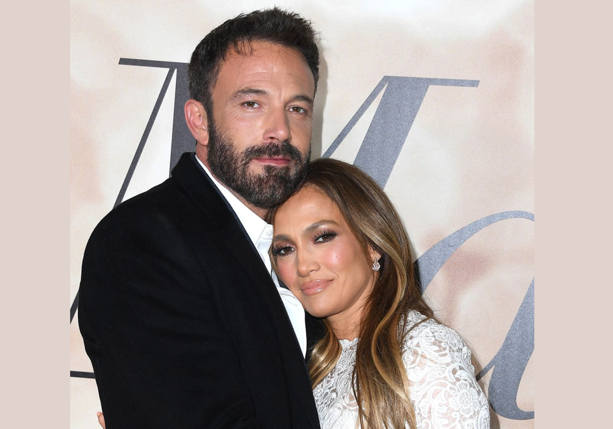 Ben Affleck con JLo / Cortesía