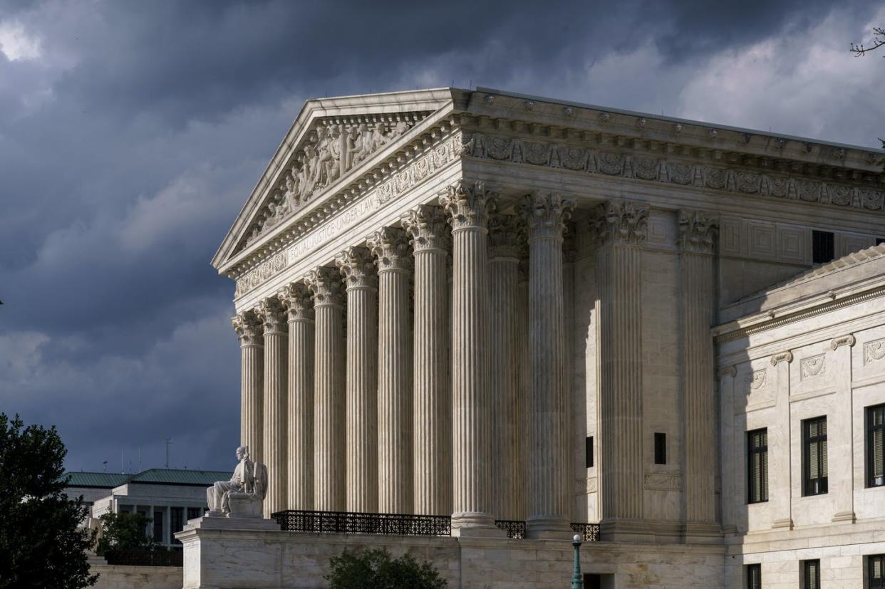 <span class="caption">The Supreme Court has tended to side in favor of religious rights.</span> <span class="attribution"><a class="link " href="https://newsroom.ap.org/detail/SupremeCourtFosterCareImpact/b35b639fd5144d778acbad3e33373d28/photo?Query=Catholic%20Social%20Services&mediaType=photo&sortBy=arrivaldatetime:desc&dateRange=Anytime&totalCount=85&currentItemNo=0" rel="nofollow noopener" target="_blank" data-ylk="slk:AP Photo/J. Scott Applewhite;elm:context_link;itc:0;sec:content-canvas">AP Photo/J. Scott Applewhite</a></span>