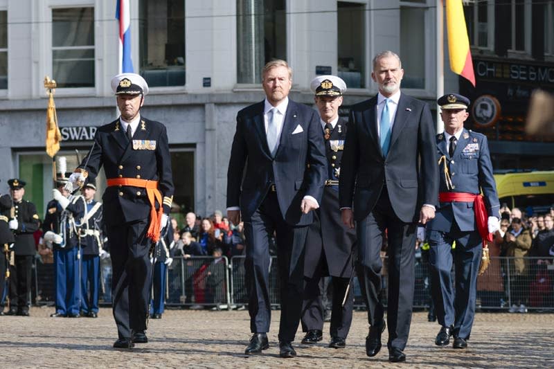 Reyes Felipe y Letizia con Guillermo y Máxima de Holanda