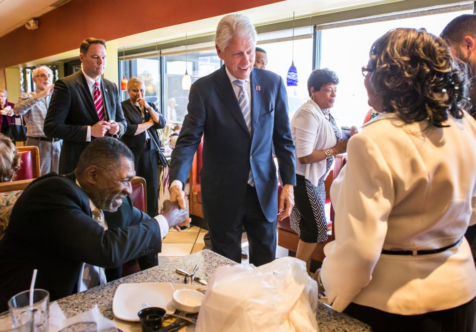 In 2016, Former President Bill Clinton surprised diners at the Hollywood Grill on a Sunday afternoon. Clinton stopped at the restaurant on his way from a campaign stop for his wife Hillary in Baltimore to another stop in Pennsylvania.