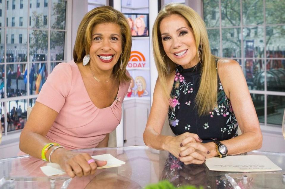 Hoda Kotb (left) and Kathie Lee Gifford