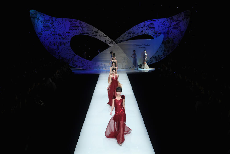 China Fashion Week 2012/13 A/W Collection - Day 3