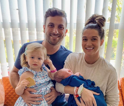 Tanner Tolbert talks about his sex life with wife Jade Roper after welcoming baby number 2. (Photo: Instagram)