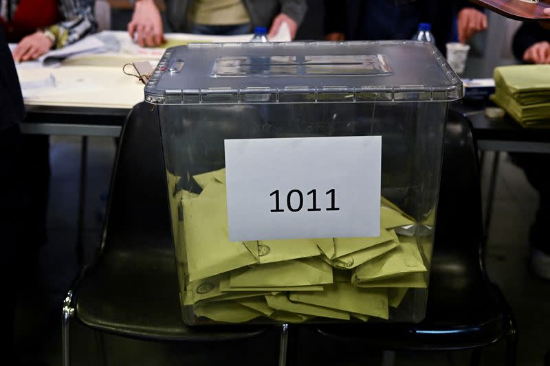 FILE PHOTO: Presidential and parliamentary elections in Turkey