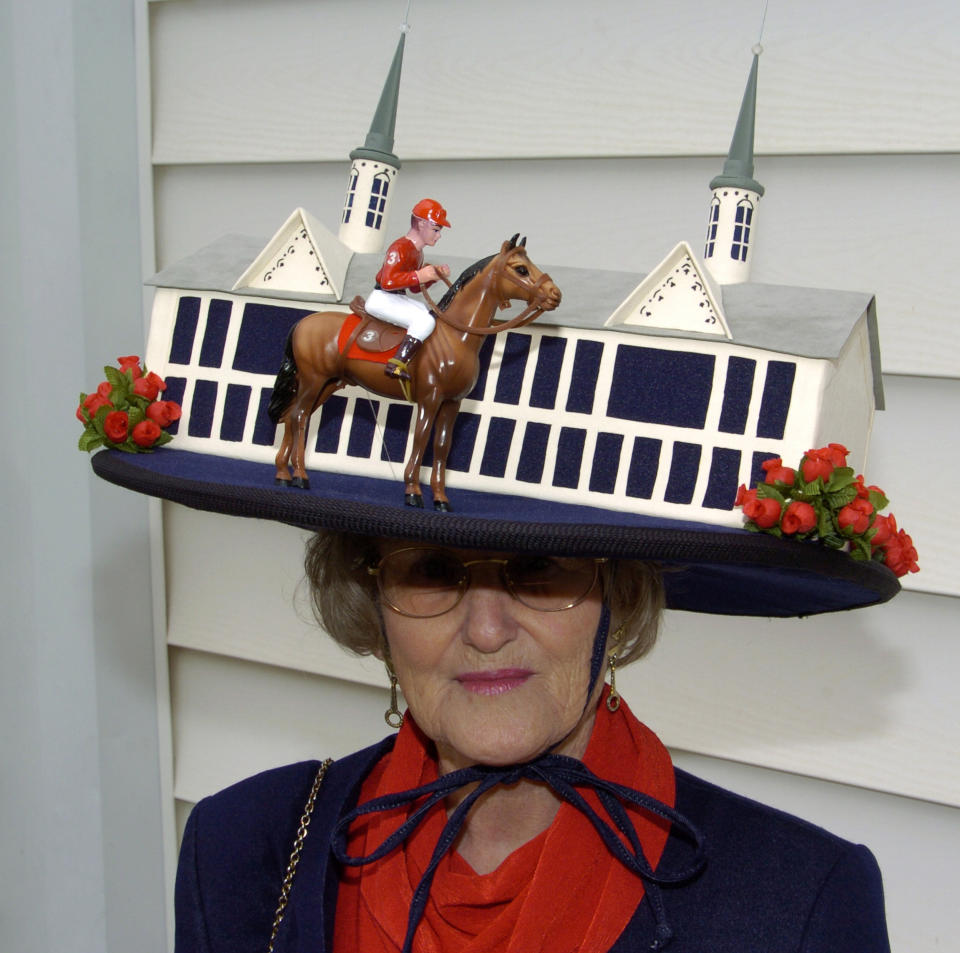 A derby hat from 2004.&nbsp;