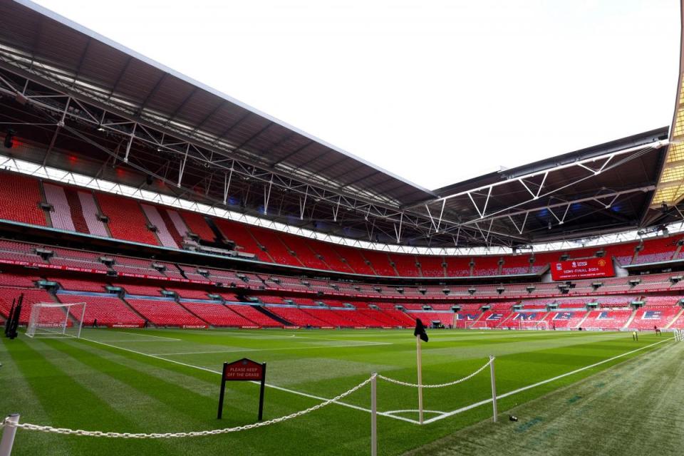 It is set to be a big atmosphere at Wembley <i>(Image: PA)</i>